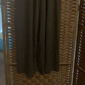 Black one piece spaghetti strapped romper